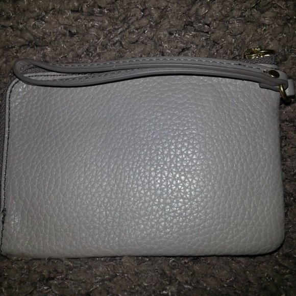 FOSSIL-TARA WRISTLET-Pebbled Leather-Taupe-NEW WITH TAG - Picture 5 of 6